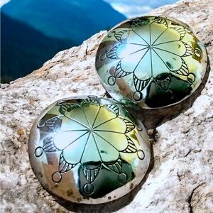 🌺Vintage Navajo Jack Tom Sterling Earrings